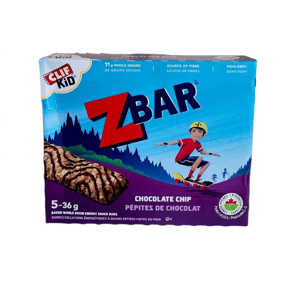 Zbar Clif Kid Chocolate Chip (5x36g)
