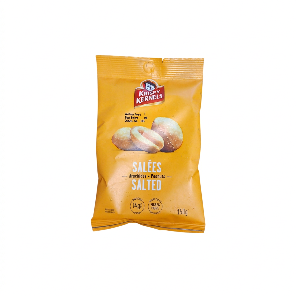 Krsipy Kernels Salted Peanuts (150g)
