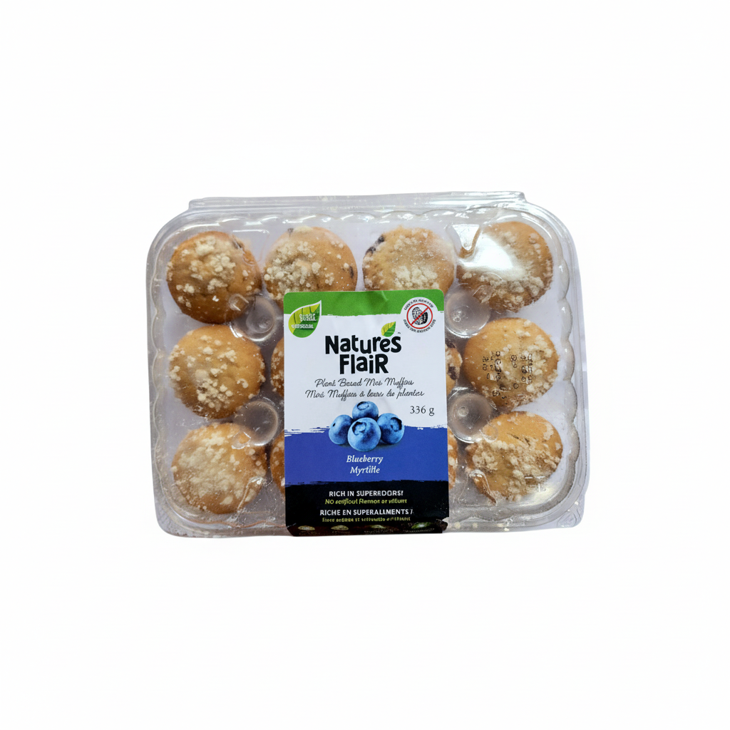 Nature's Flair Mini Blueberry Muffins (336g)