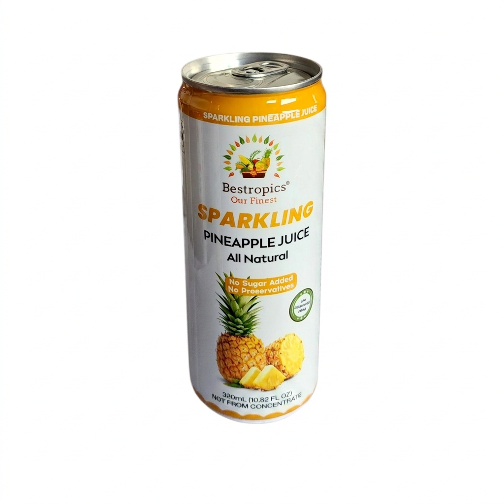 Bestropics Sparkling Pineapple Juice (320mL)