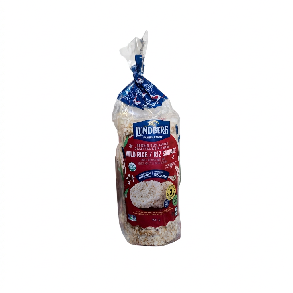 Lundberg Brown Rice Cakes Wild Rice (241g)