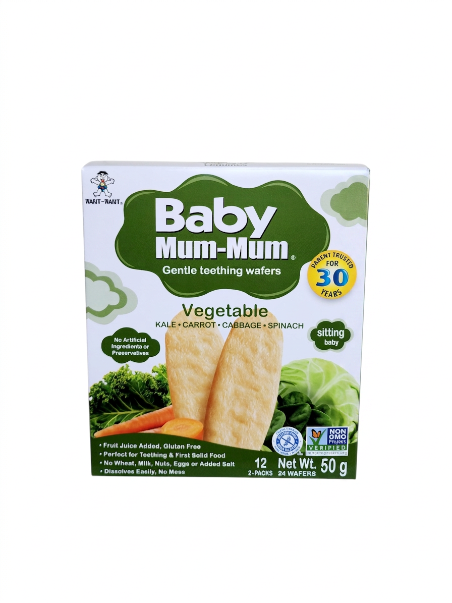 Baby Mum-Mum Teething Wafers Vegetable (50g)