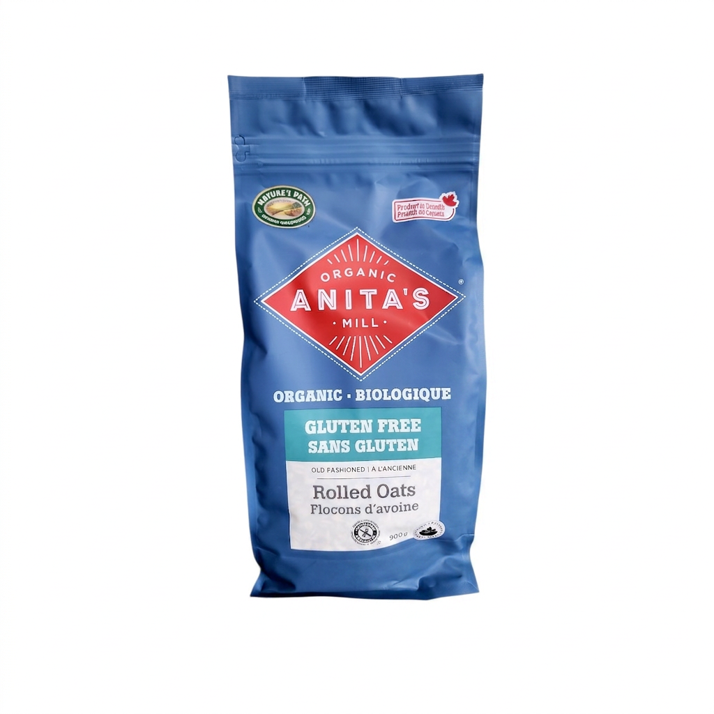 Anita Organic Gluten Free Rolled Oats (900g)
