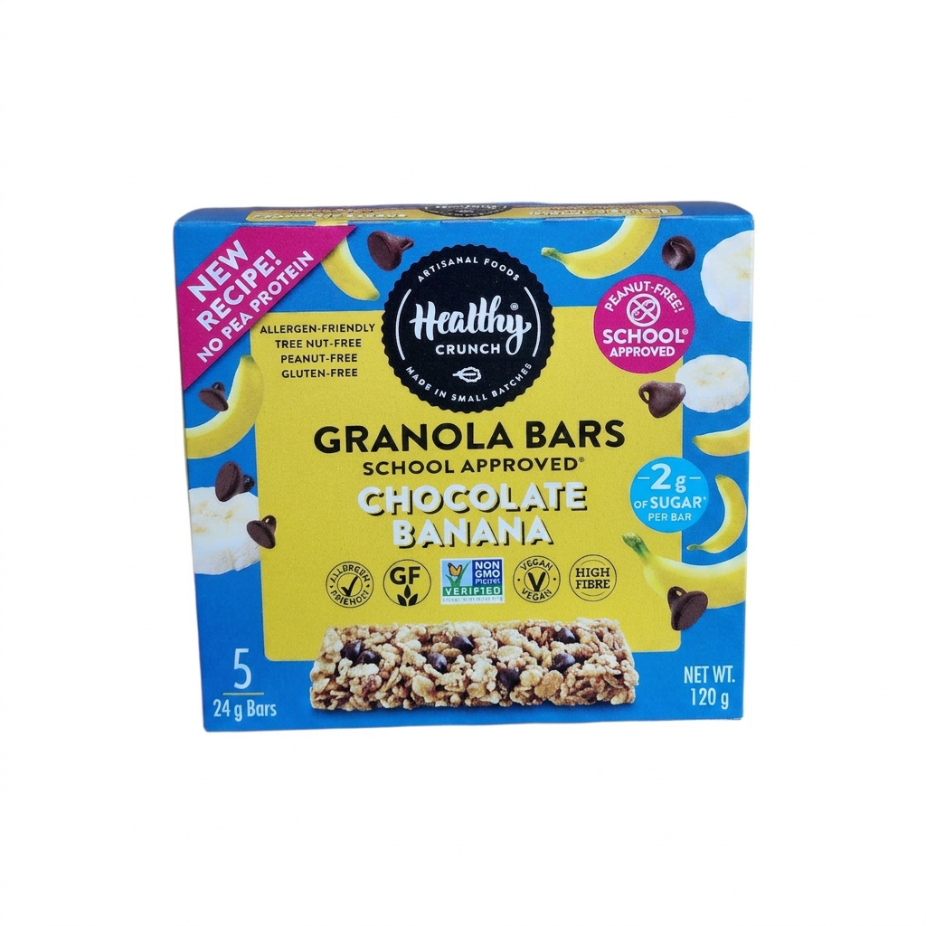 Healthy Crunch Granola Bars Chocolate Banana (120g)