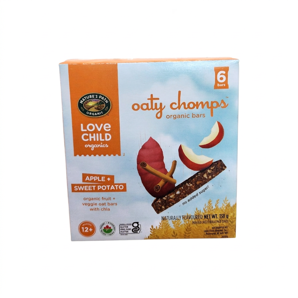 Love Child Oaty Chomps Apple & Sweet Potato Oat Bars (138g)