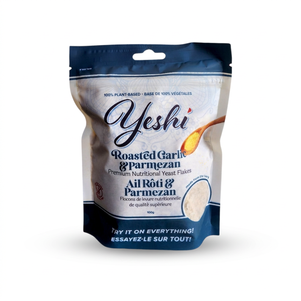 Yeshi Roasted Garlic & Parmezan Nutitional Yeast Flakes (100g)