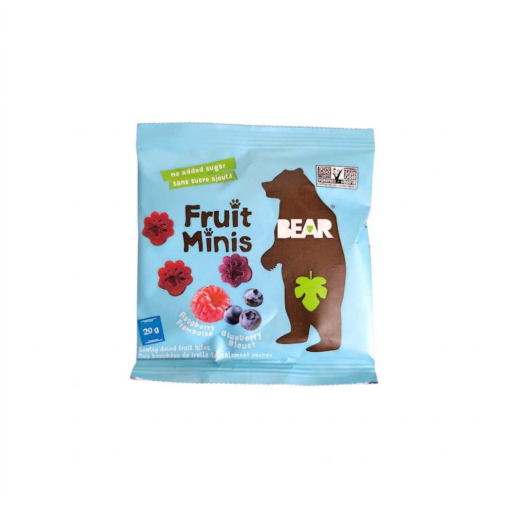 Bear Fruit Minis Raspberry Blueberry (20g)