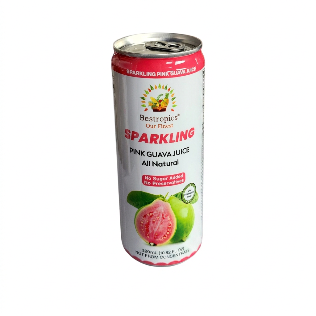 Bestropics Sparkling Pink Guava Juice (320mL)