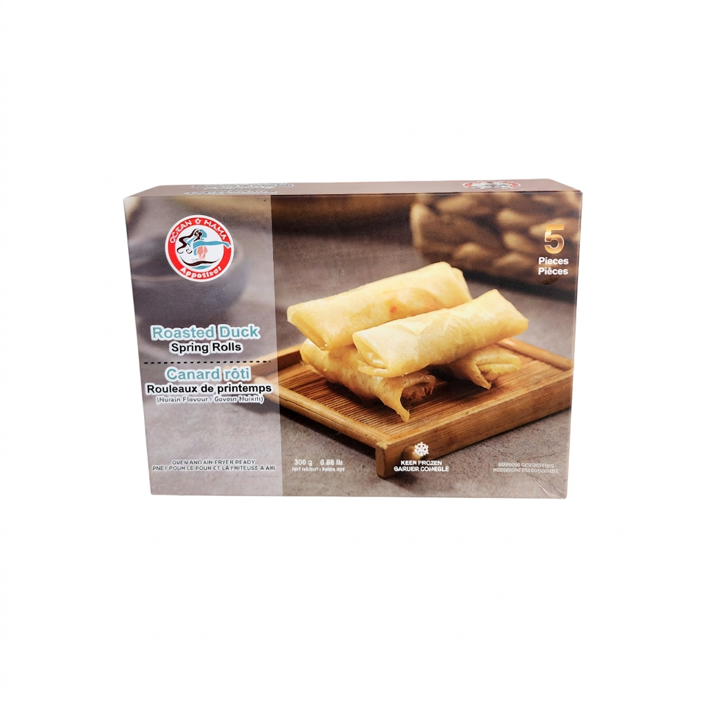 Ocean Mama Roasted Duck Spring Rolls (300g)