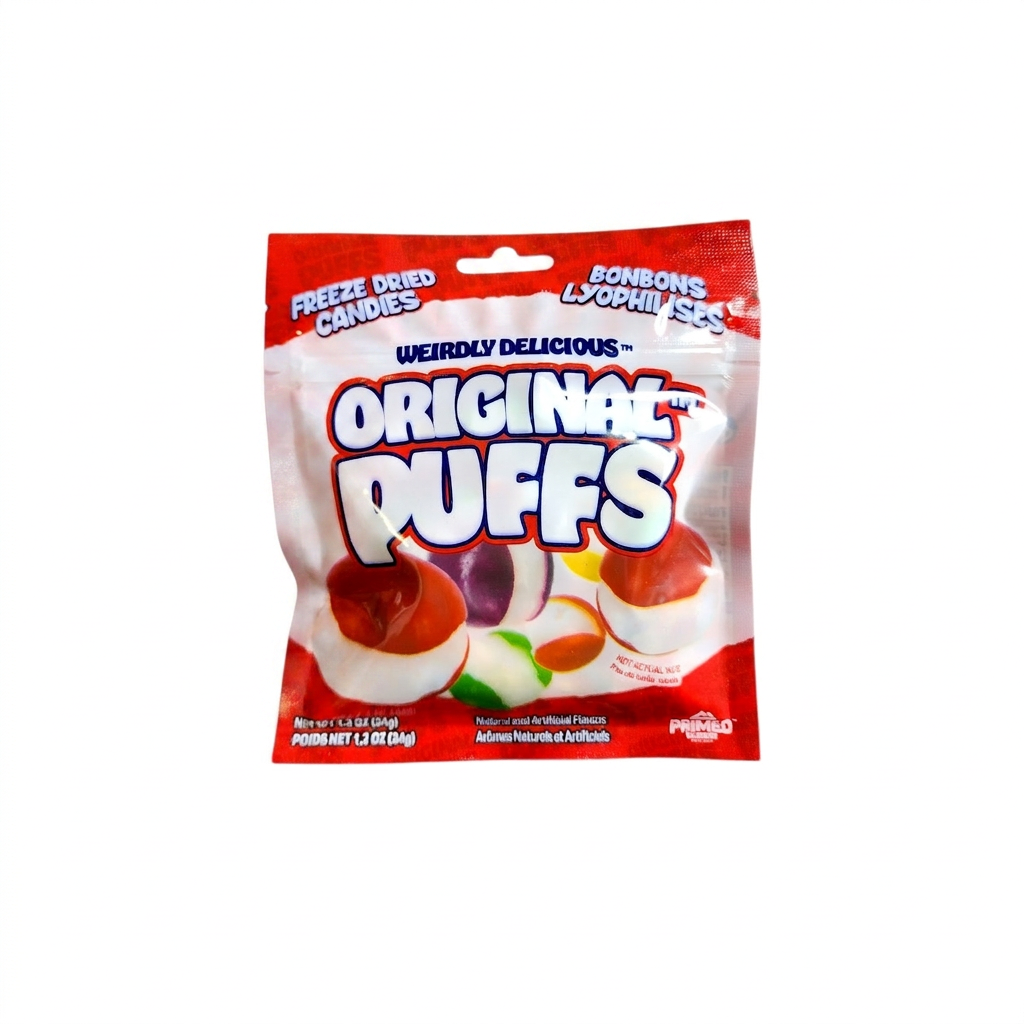 Weirdley Delicious Freeze Dried Candies Original Puffs (34g)