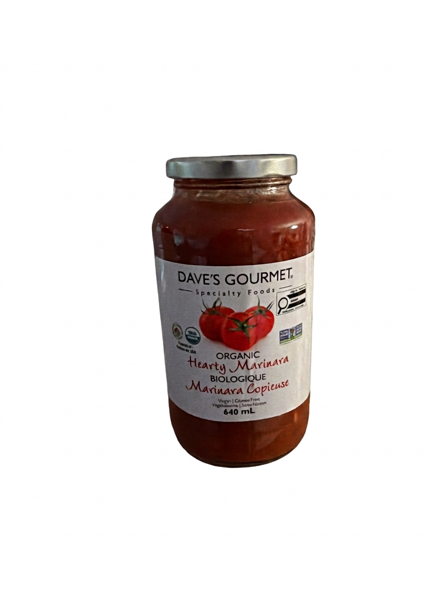 Dave’s Gourmet Organic Hearty Marinara (640mL)