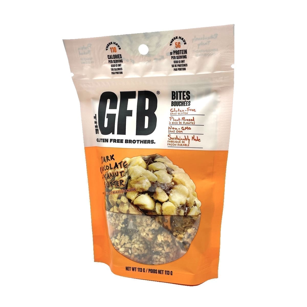 GFB Bites Dark Chocolate Peanut Butter (113g)