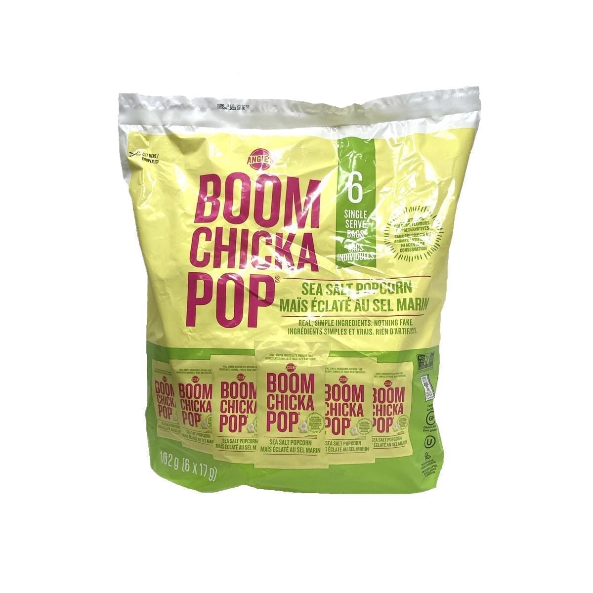 Angie's Boom Chicka Pop Sea Salt (6x17g)