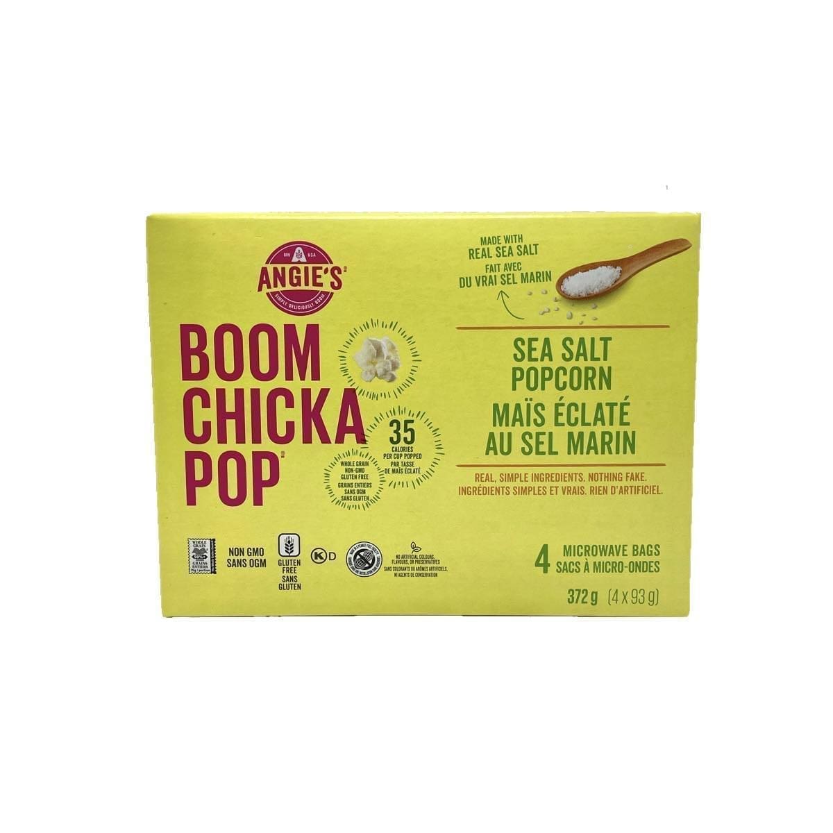 Angie's Boom Chicka Pop Sea Salt Popcorn (372g)