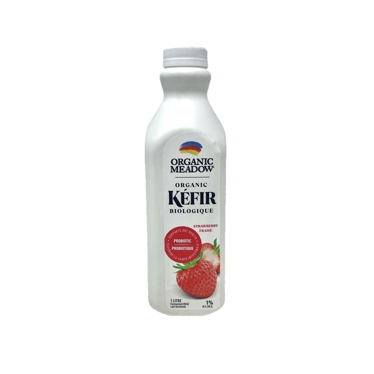 Organic Meadow  1% Strawberry Kefir (1L)