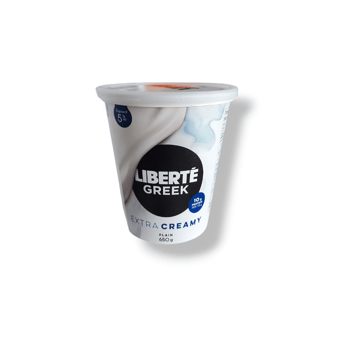 Liberte Greek Yogurt Plain Extra Creamy 5% (650g)
