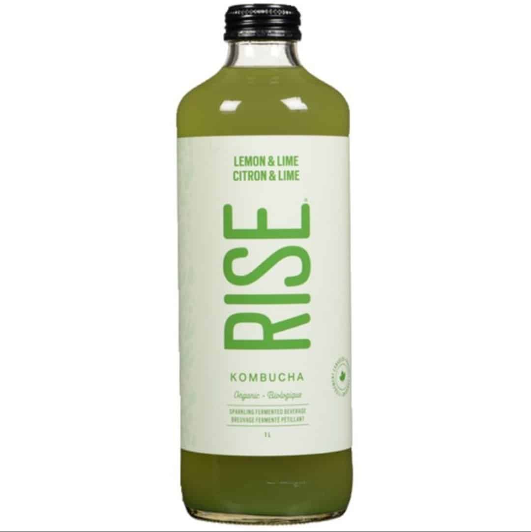 Rise Organic Kombucha Lemon Lime (1L)
