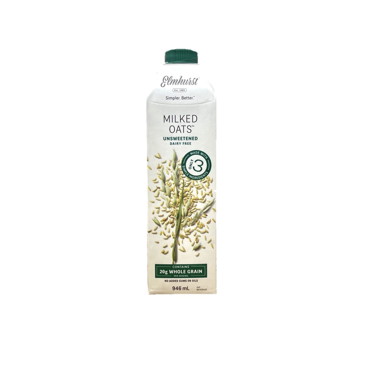 Elmhurst Milked Oats Unsweetened (946mL)