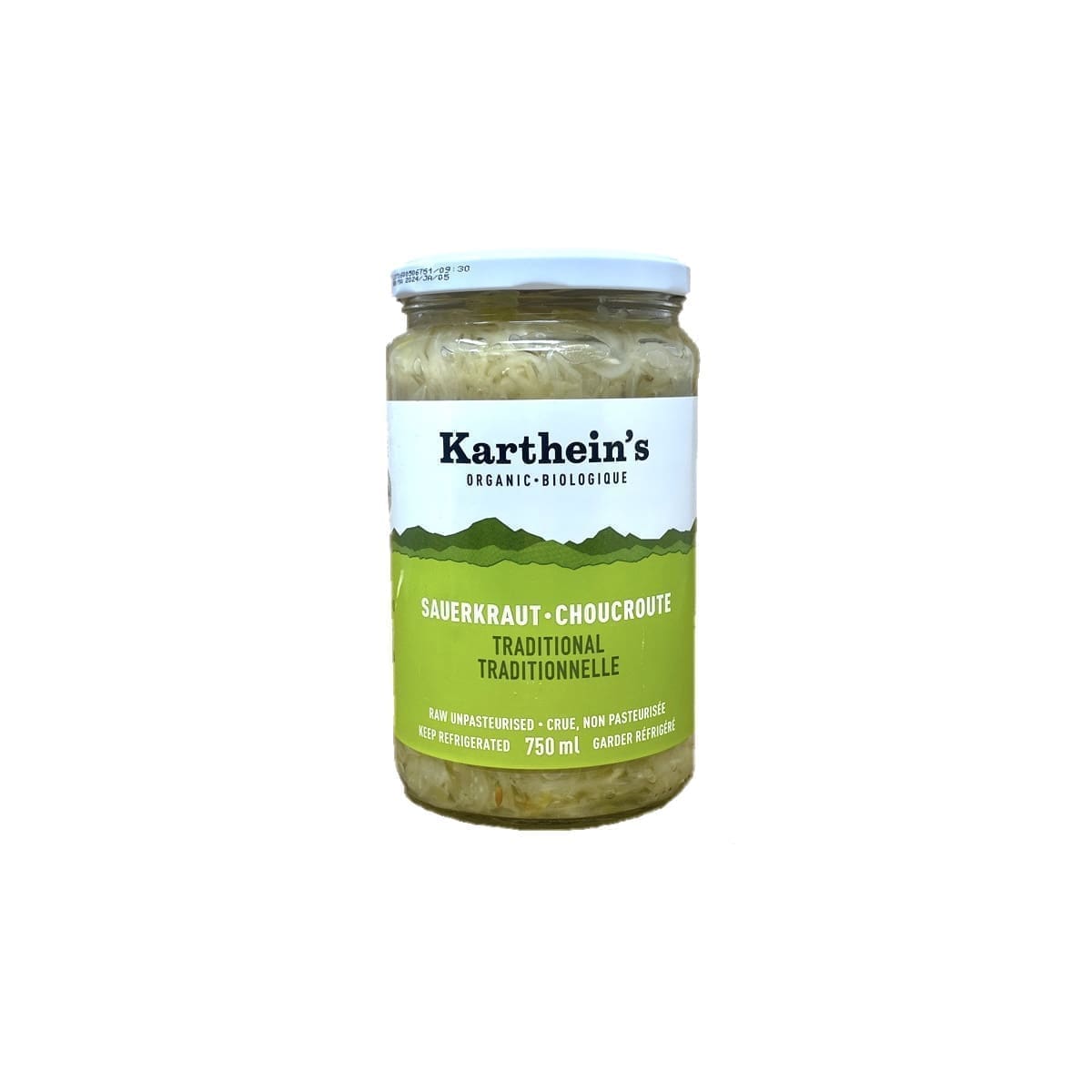 Karthein's Sauerkraut Traditional (750mL)