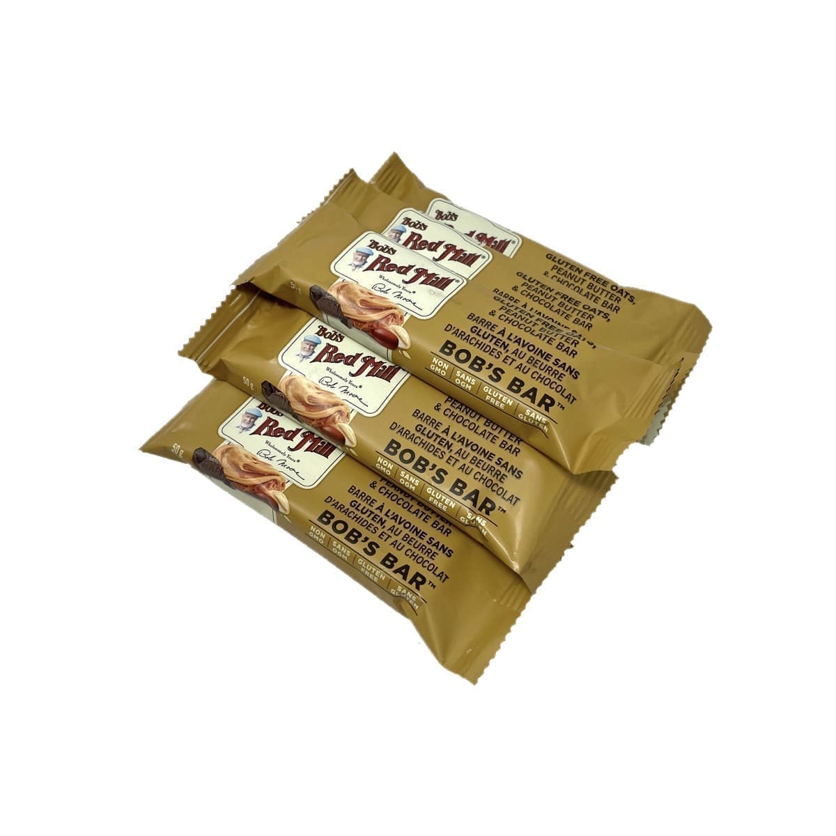 Bob's Red Mill Oat Bar Peanut Butter &amp; Chocolate (50g)