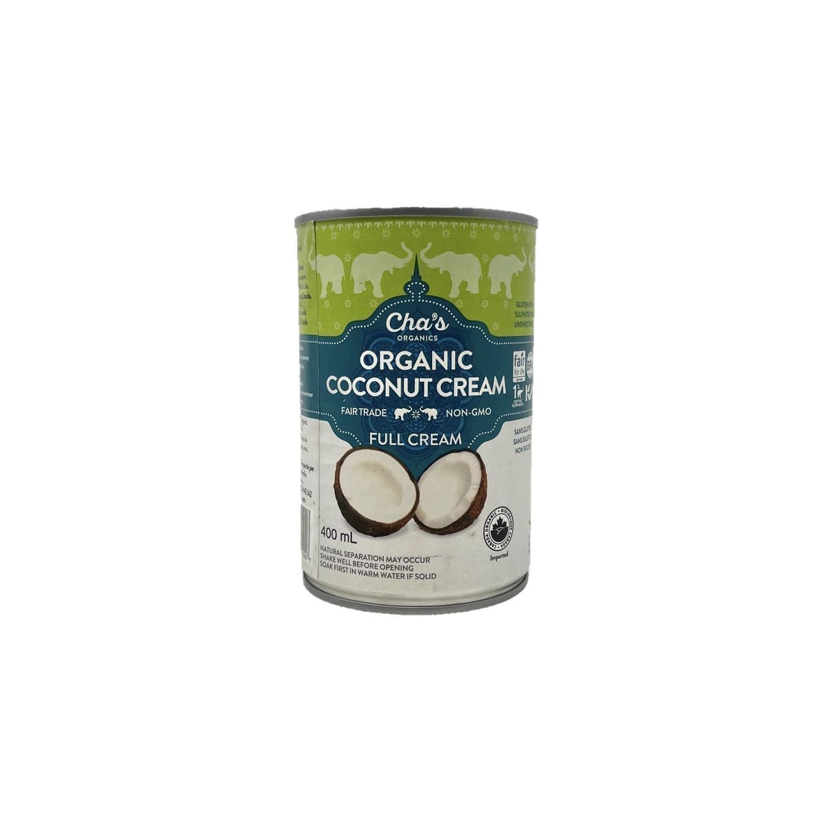 Cha's Organic Coconut Cream (400mL)