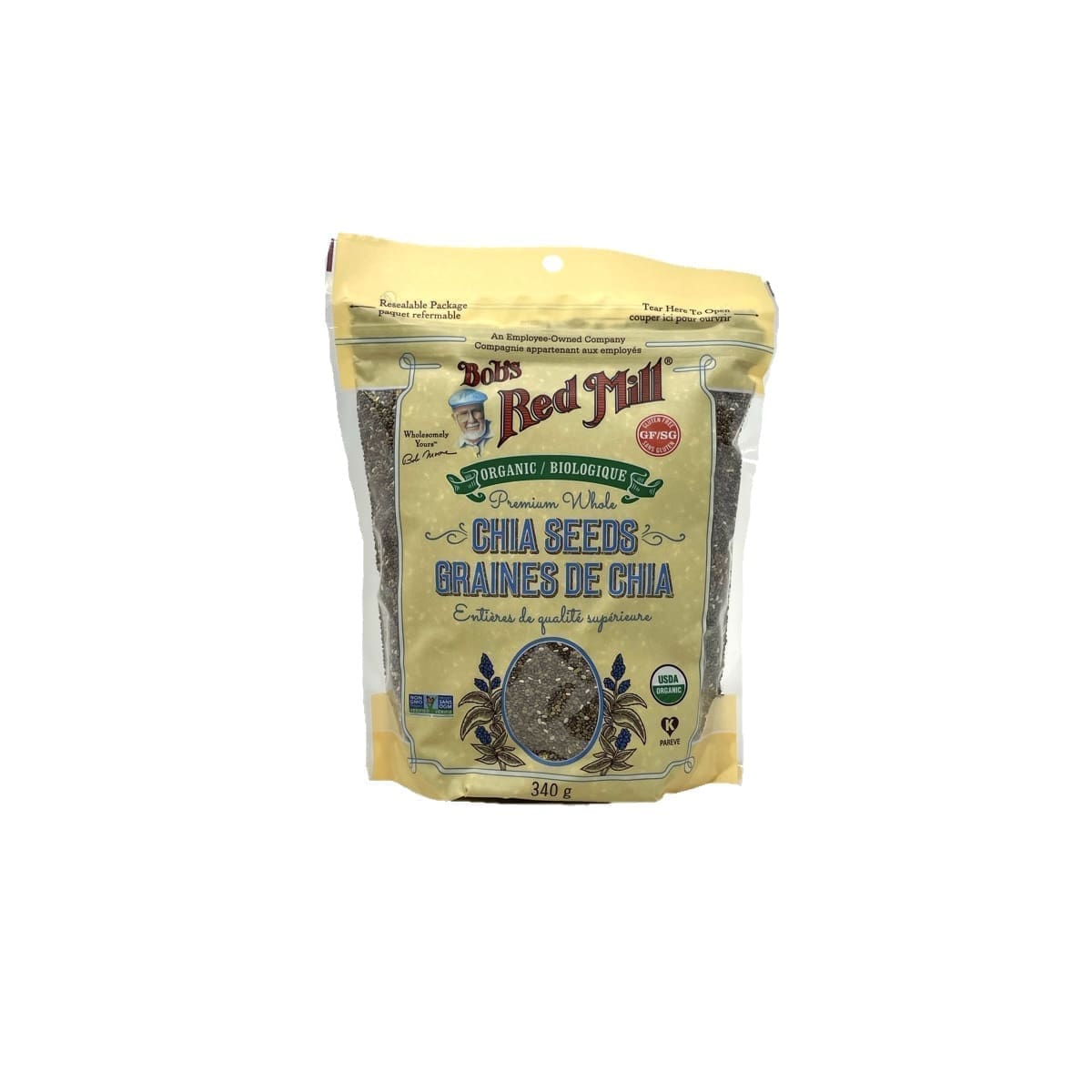 Bob's Red Mill Organic Premium Whole Chia Seeds (340g)