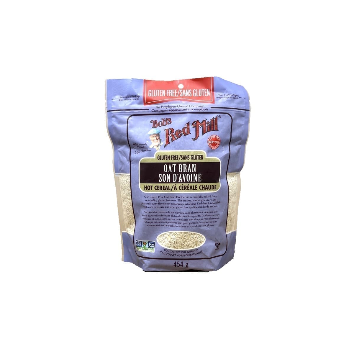 Bob's Red Mill Gluten-Free Oat Bran Hot Cereal (454g)