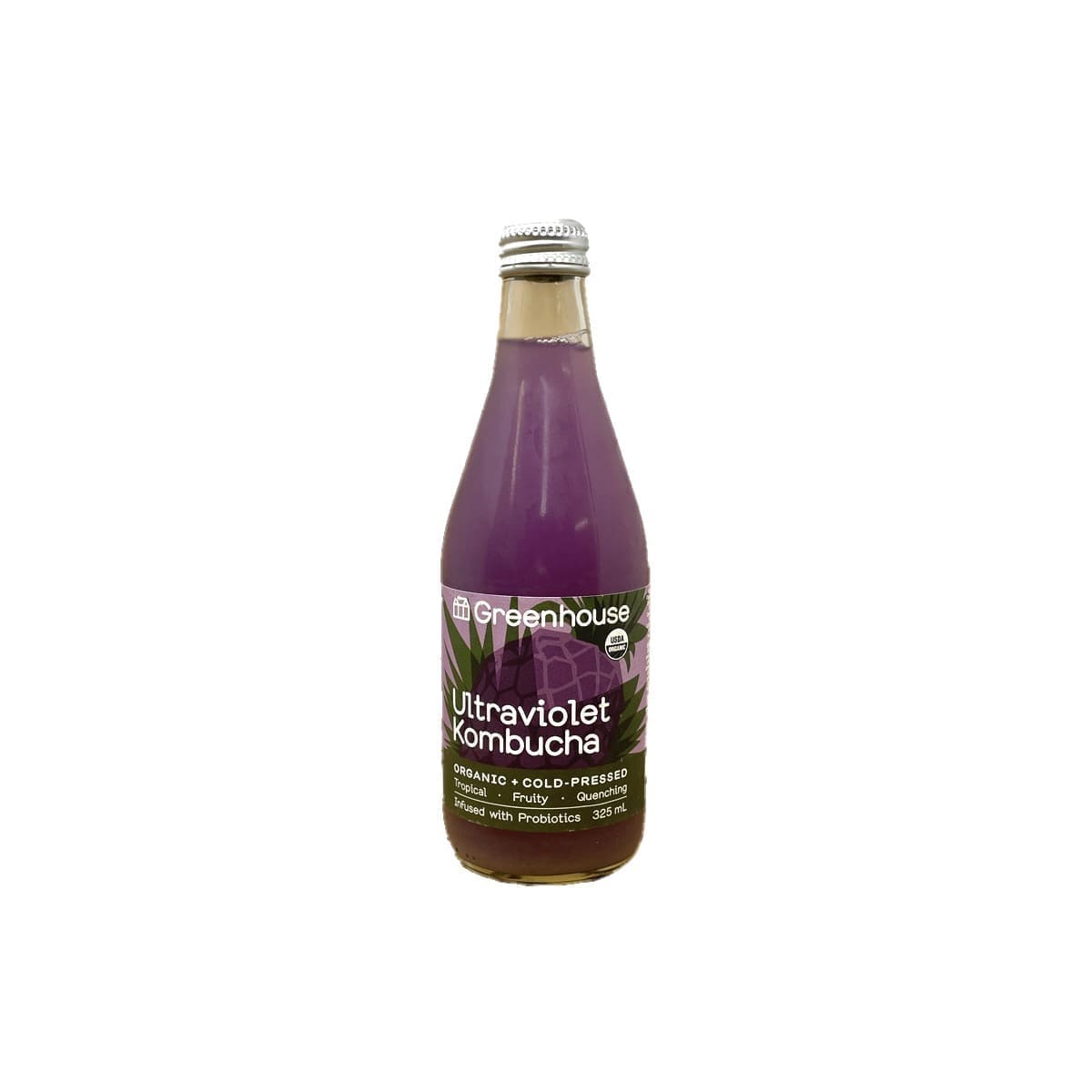 Greenhouse Kombucha Ultraviolet (325mL)