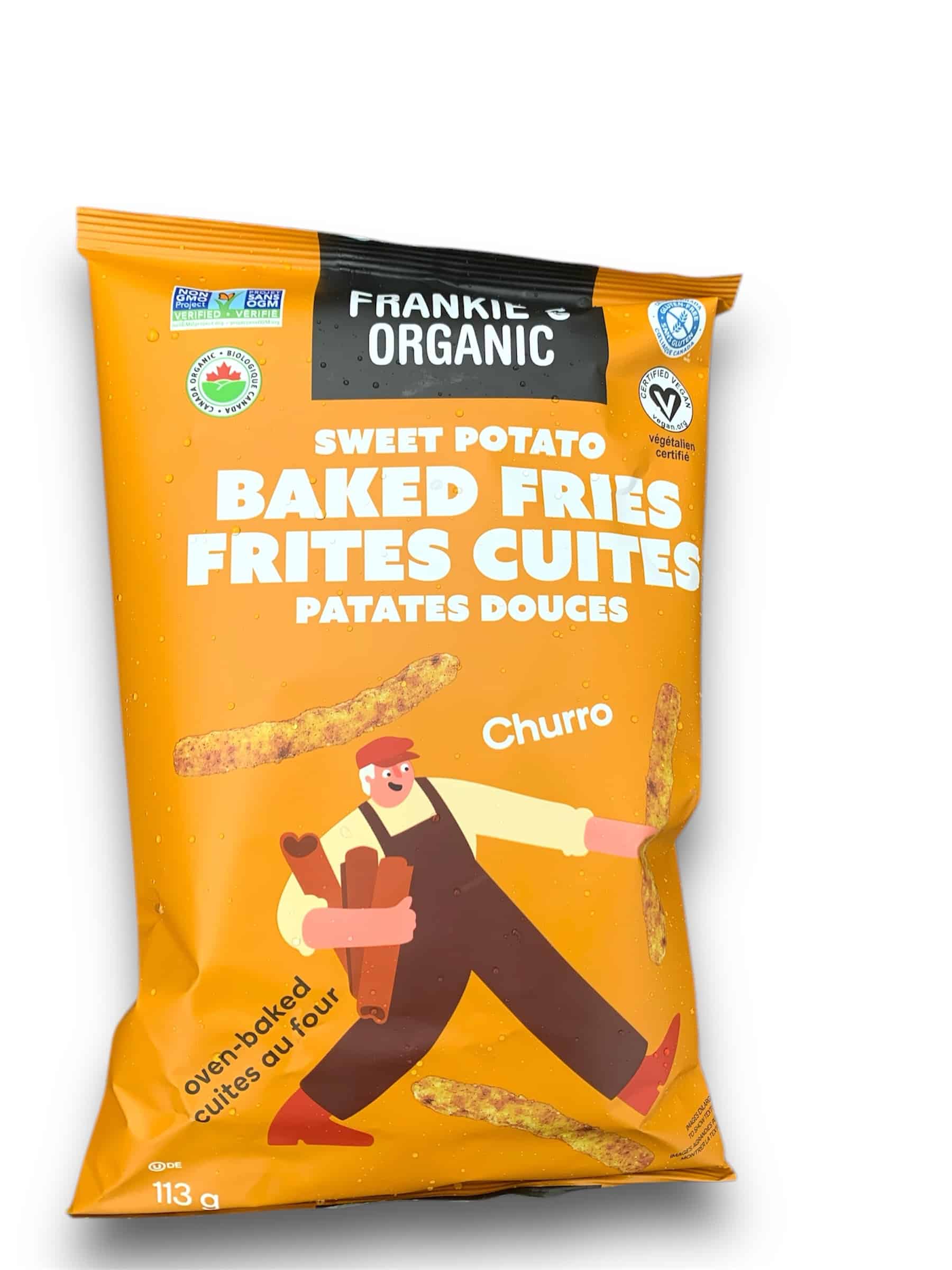 Frankie's Organic Sweet Potato Fries Churro (113g)