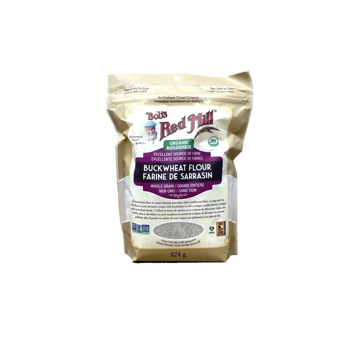 Bob's Red Mill Organic Buckwheat Flour (624g)