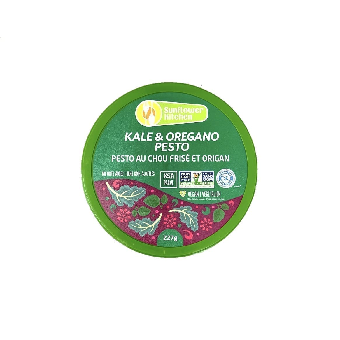 Sunflower Kitchen Pesto Kale &amp; Oregano (227g)