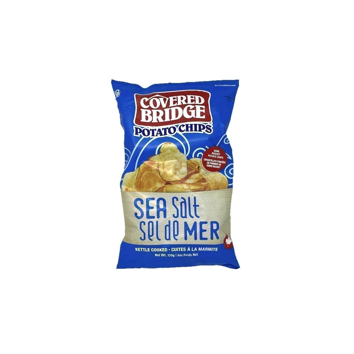Covered Bridge Potato Chips Sea Salt (170g)