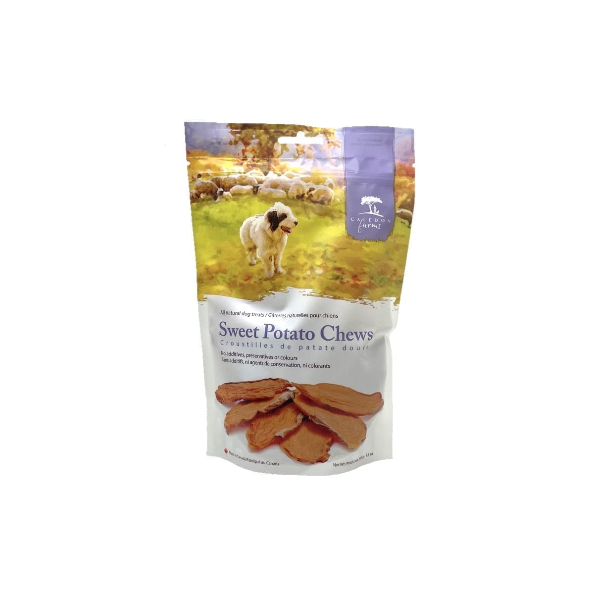 Caledon Farms Dog Treats Sweet Potato Chews (265g)