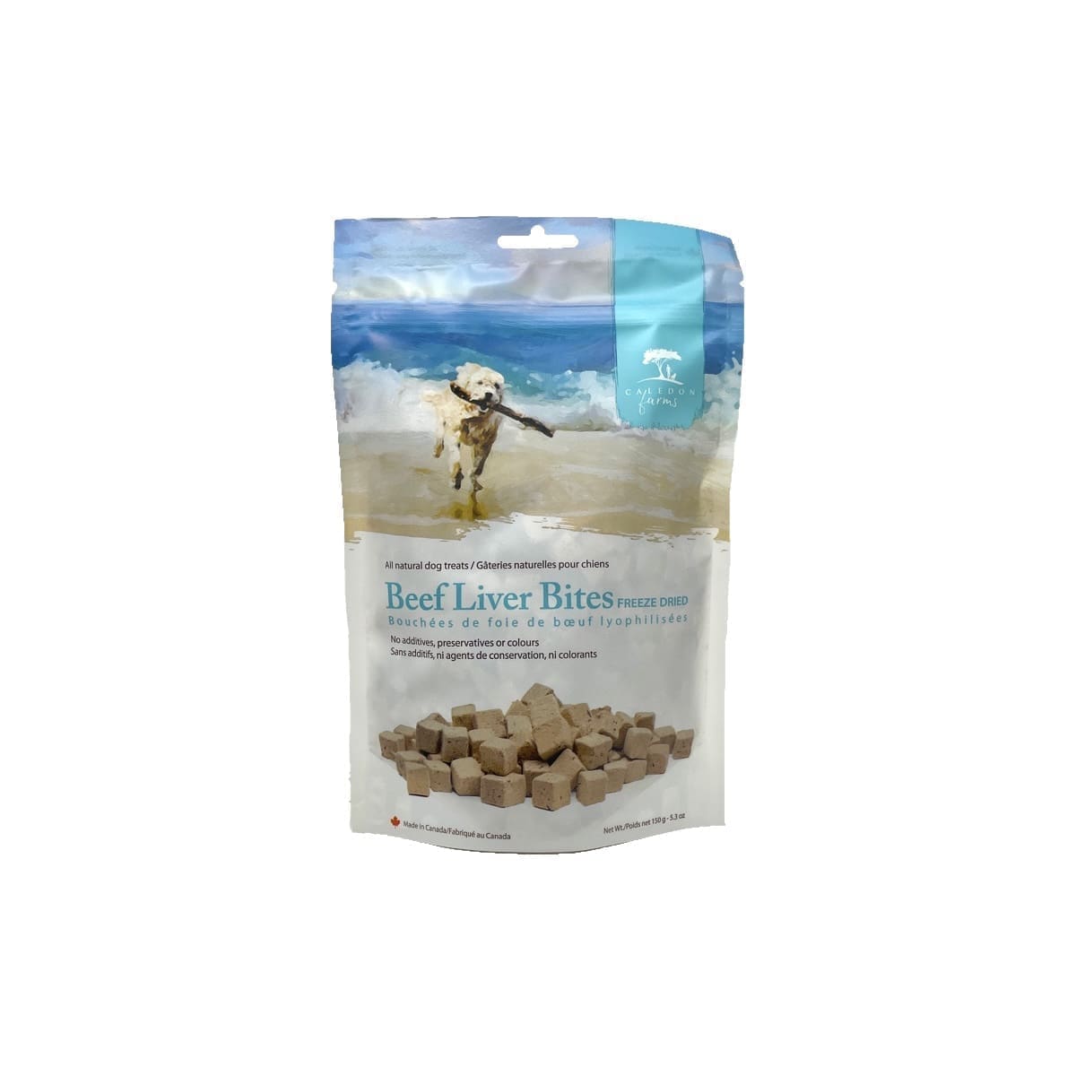 Caledon Farms Dog Treats Beef Liver Bites (150g)