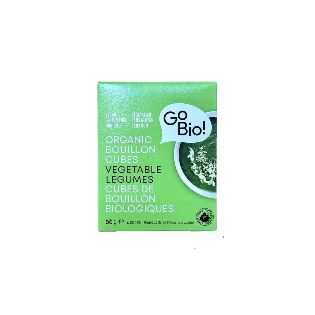 Go Bio Organic Bouillon Cubes Vegetable (66g)