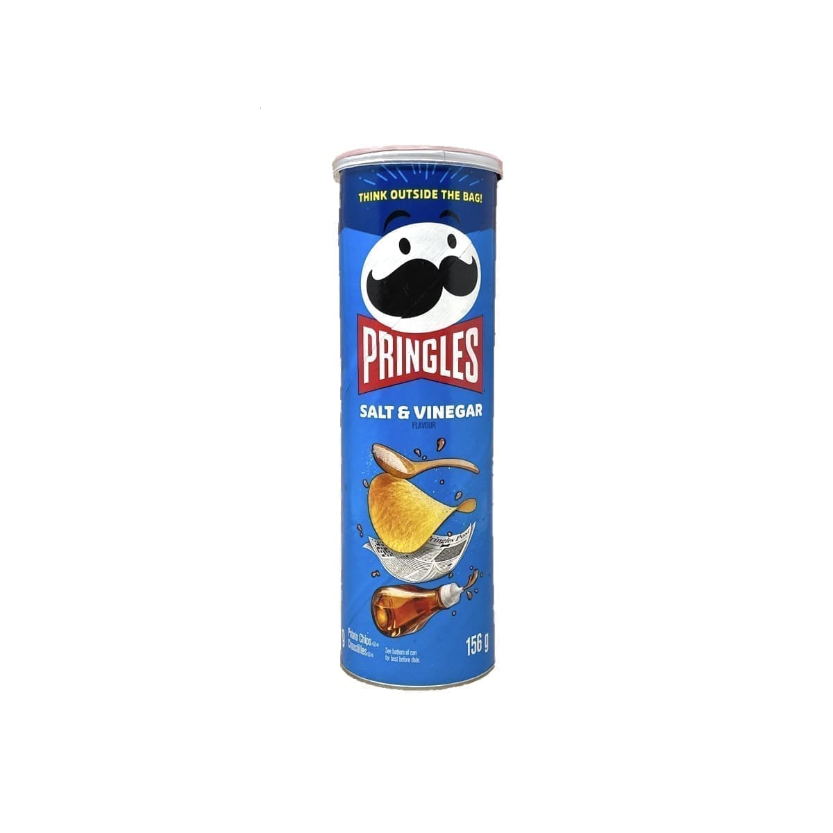 Pringles Potato Chips Salt &amp; Vinegar (156g)