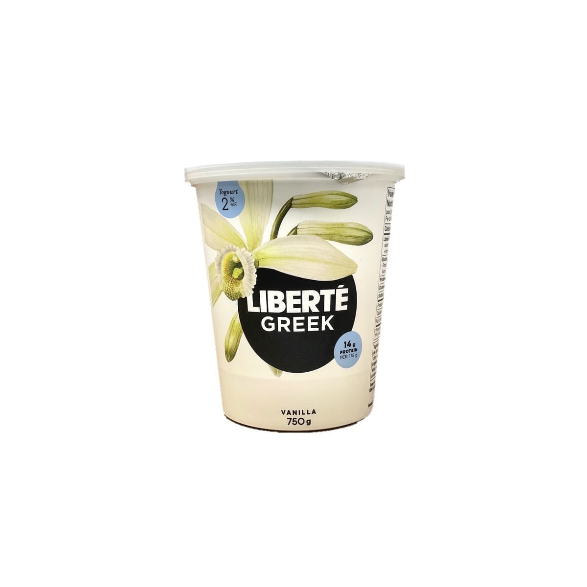 Liberte Greek Yogurt Vanilla 2% (750g)