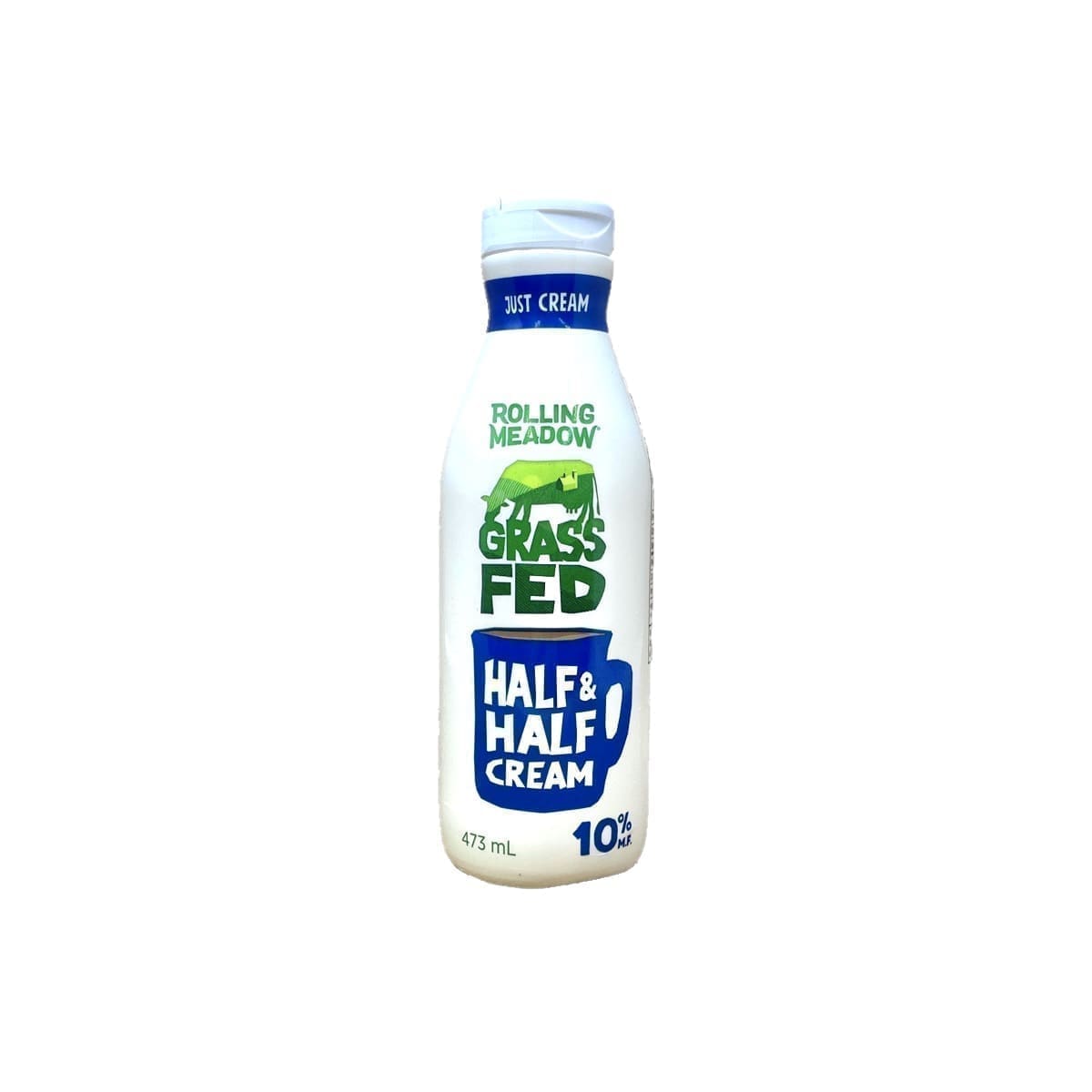 Rolling Meadow Grass Fed Half &amp; Half Cream 10% (473mL)