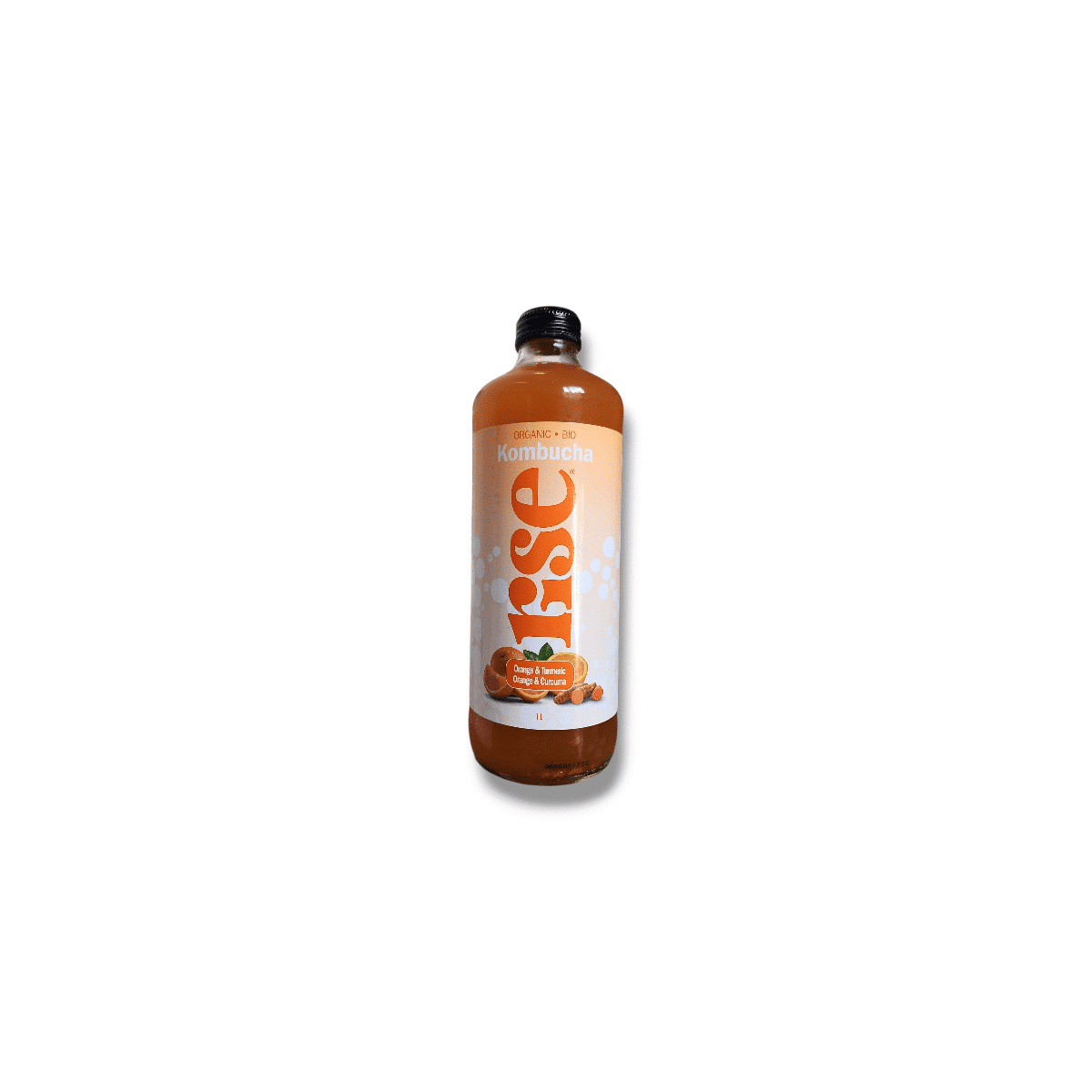 Rise Kombucha Organic Orange &amp; Turmeric (1L)