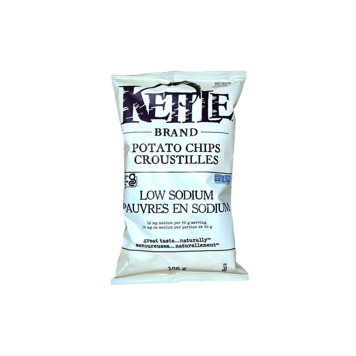 Kettle Brand Potato Chips Low Sodium (198g)