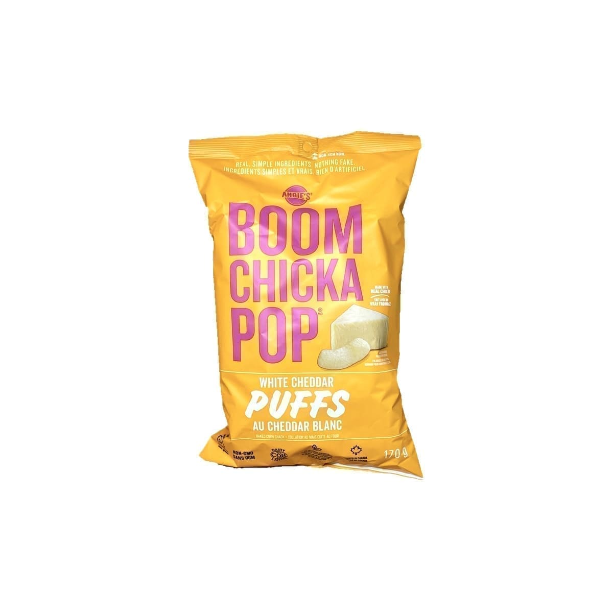 Boom Chicka Pop Puffs White Cheddar (170g)