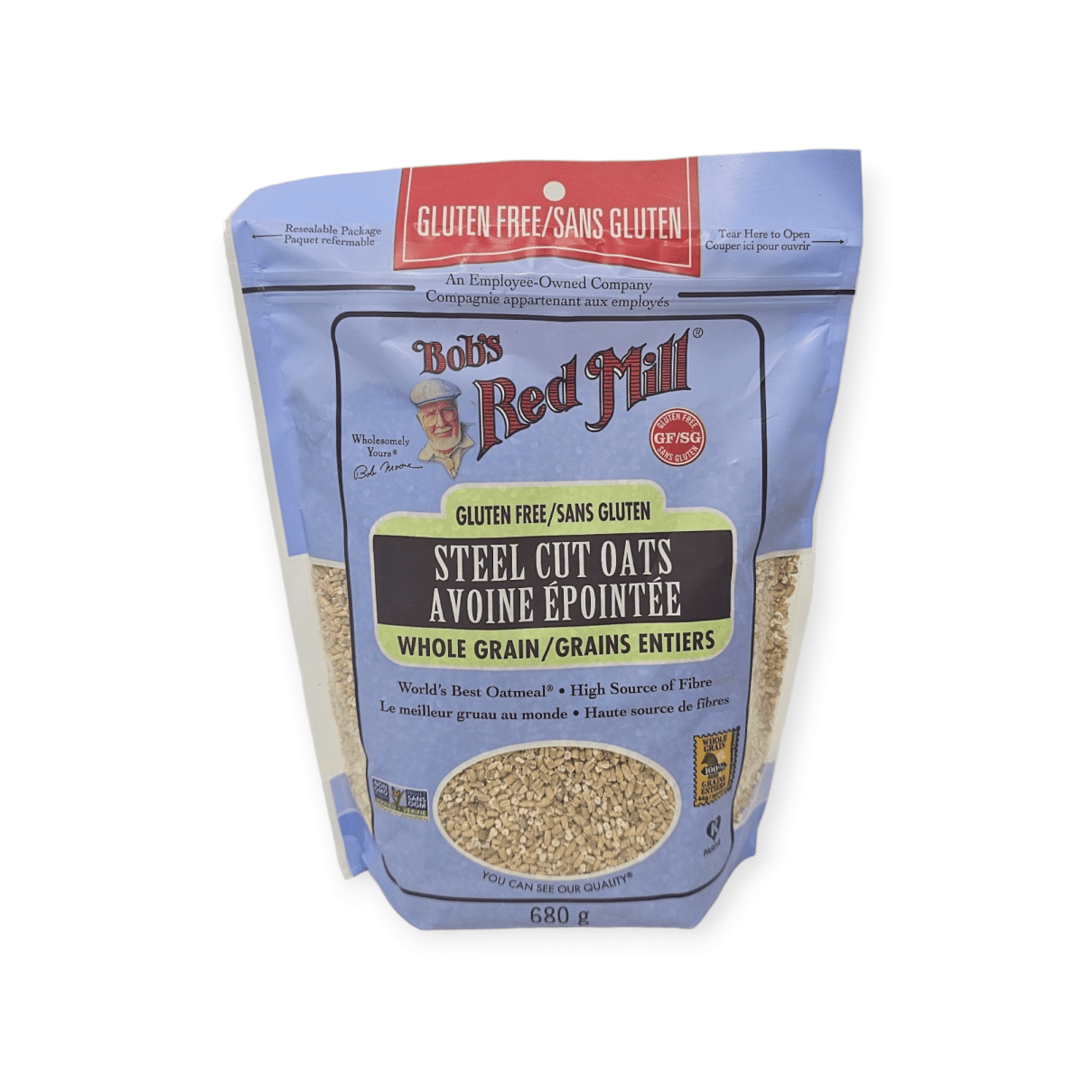 Bobs Red Mill Steel Cut Oats Gluten Free (680g)