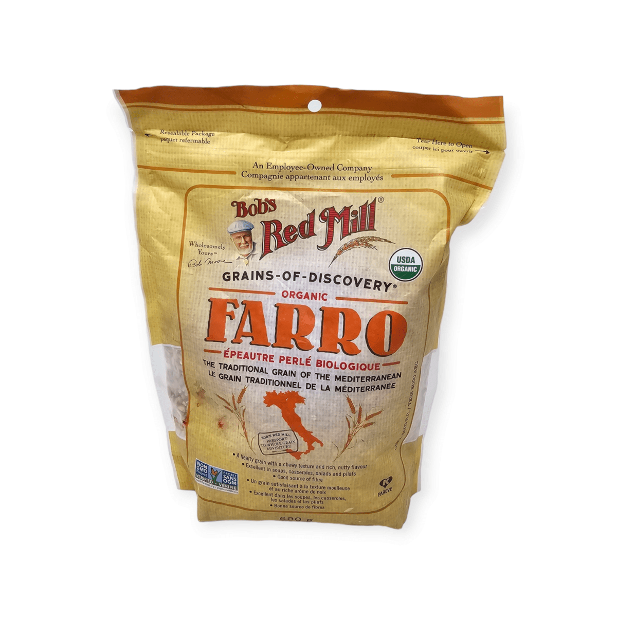 Bob's Red Mill Grains Of Discovery Organic Farro (680g)