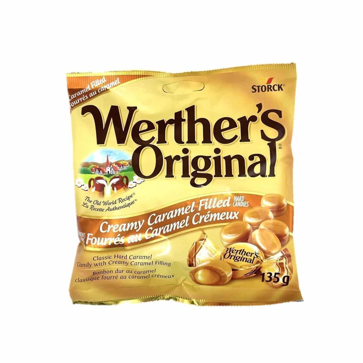 Werther's Original Creamy Caramel Filled Hard Candies (135g)