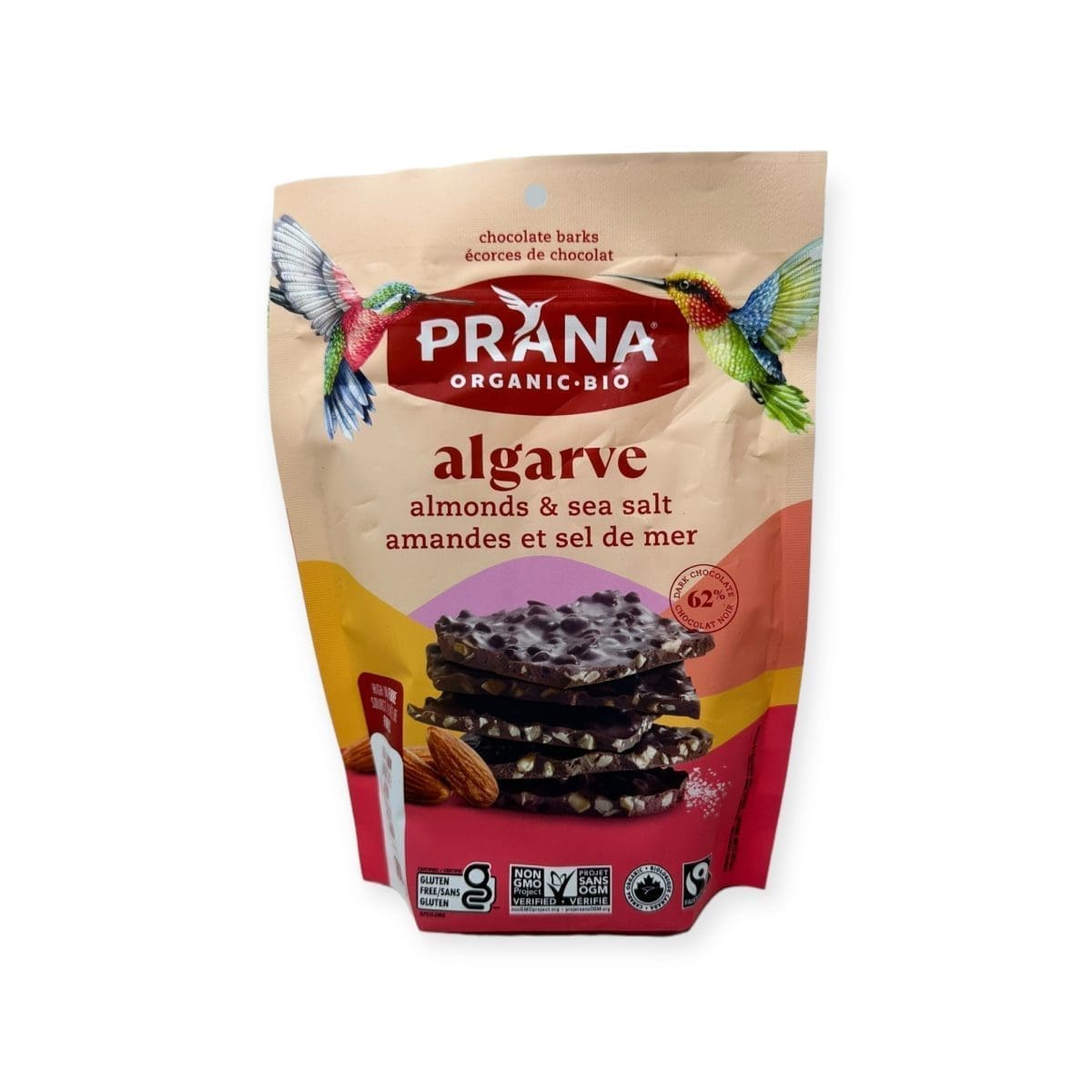 Prana Organic Algarve Almonds & Sea Salt (100g)