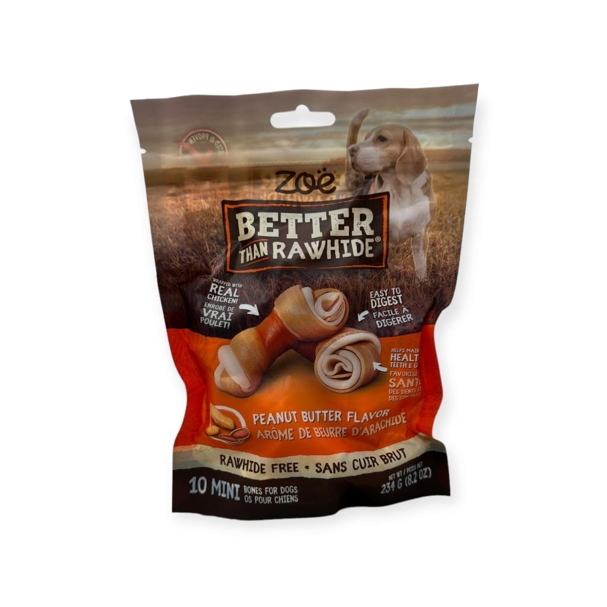 Zoe Better Than Rawhide Peanut Butter Flavor (234g)