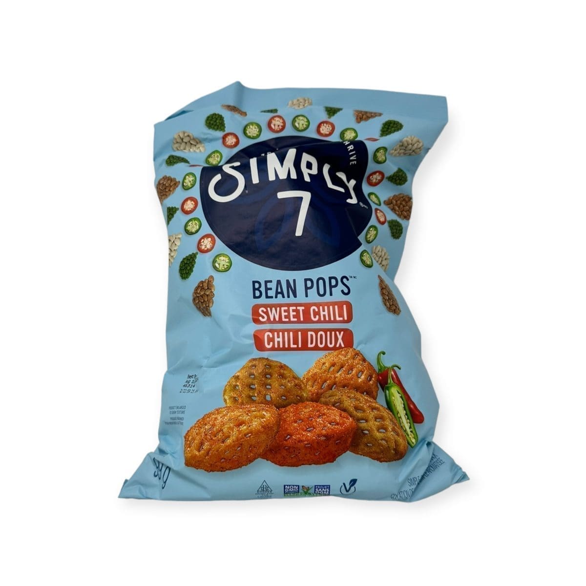 Simply 7 Bean Pops Sweet Chili (99g)