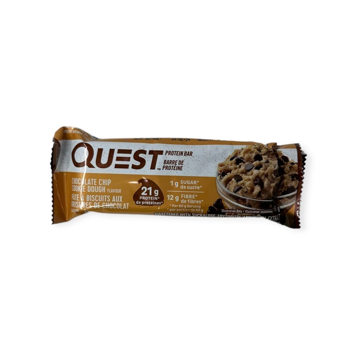 Quest Protein Bar Chocolate Chip & Cookie Dough (60g)