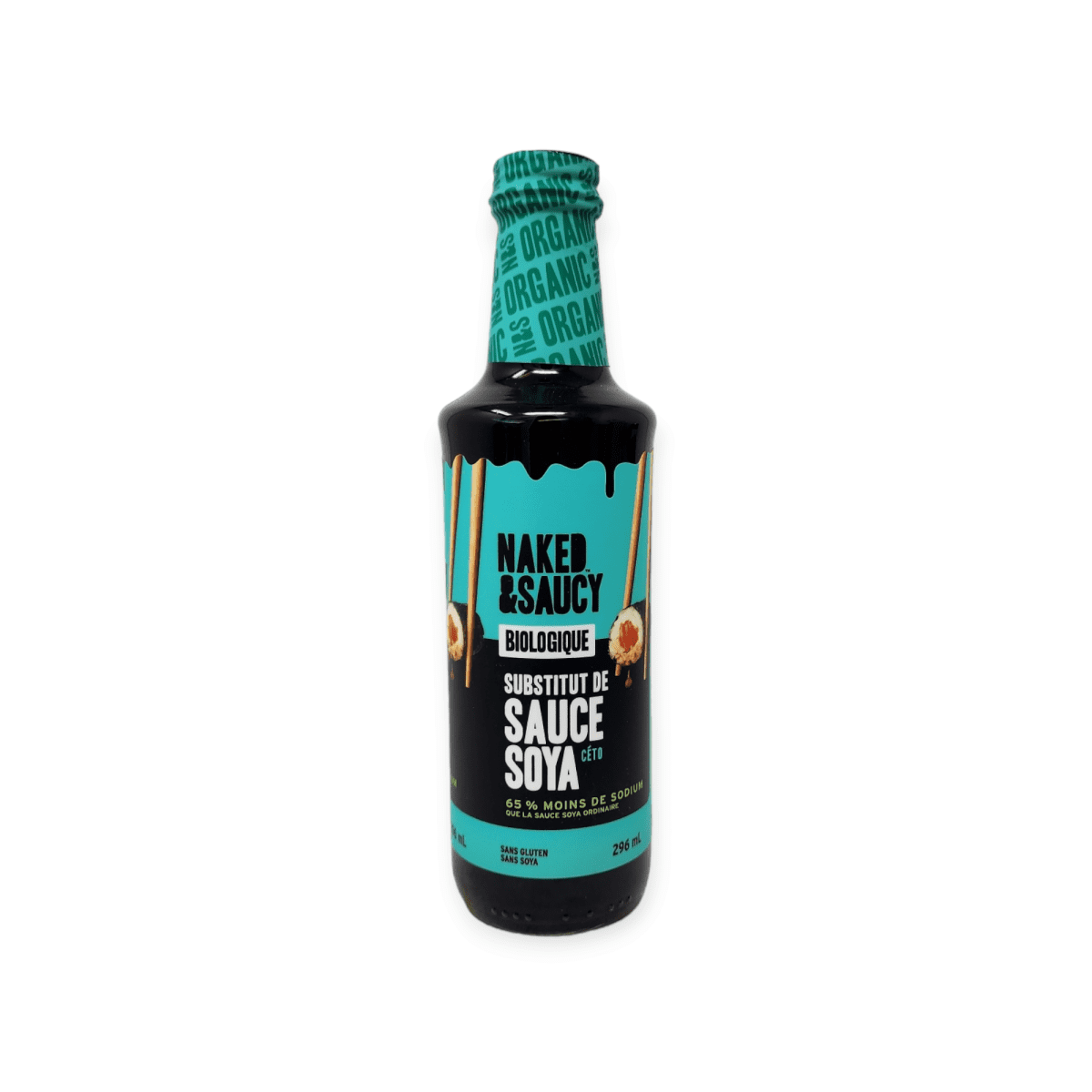 Naked &amp; Saucy Organic Soy Sauce Subsitute (296mL)