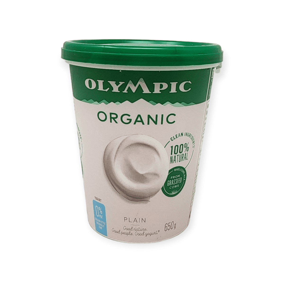 Olympics Organic Plain 3.5% (650g)